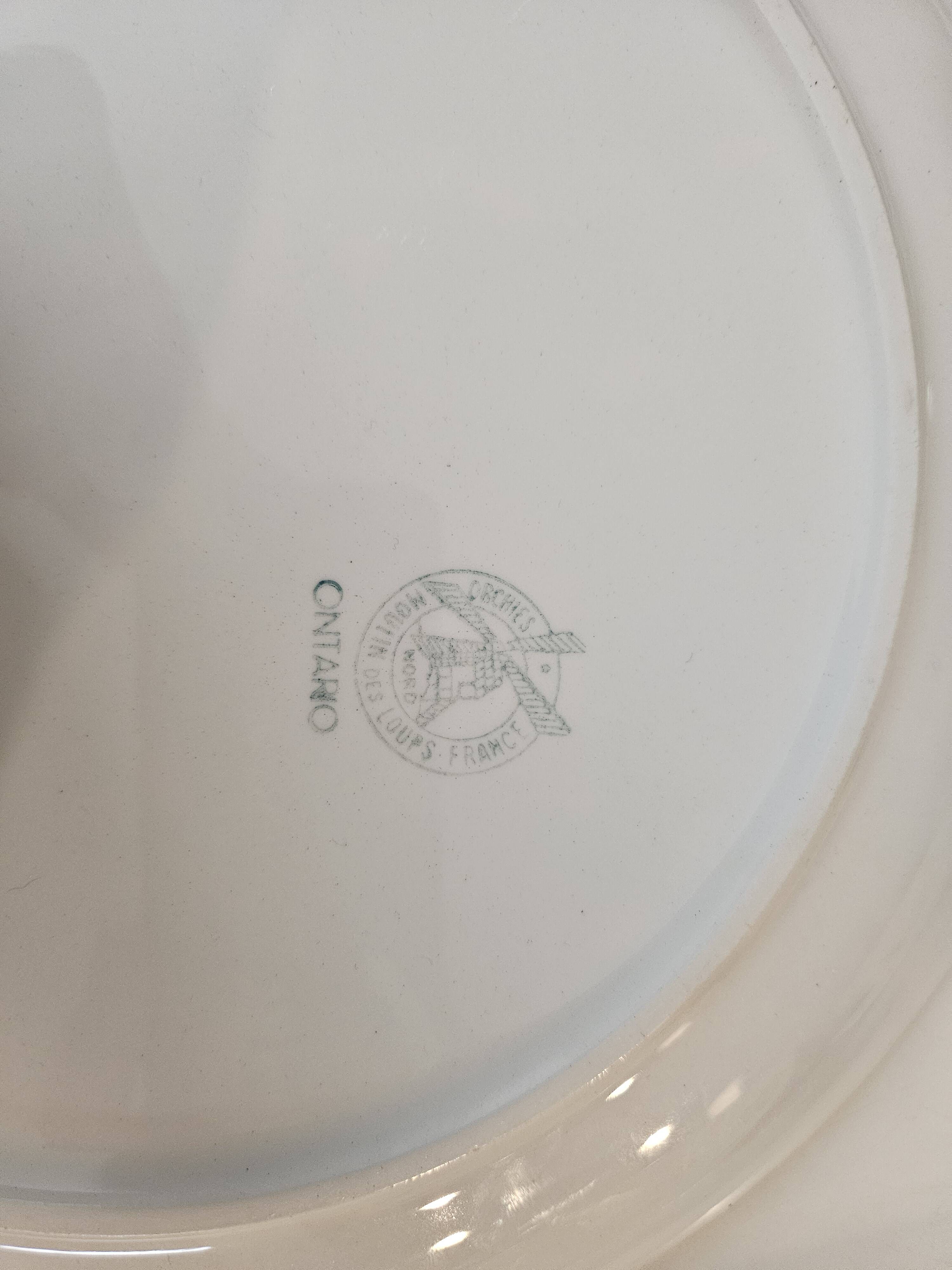 Dish Ontario Mill of Wolves France
