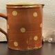 Large Savoie Polka Dot Pitcher, Said Le Savoyard H 18.5 cm