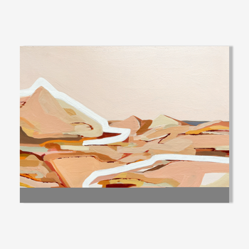 Rusty Desert Peinture acrylique originale
