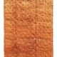 Limona - Tapis berbère Mrirt en laine orange