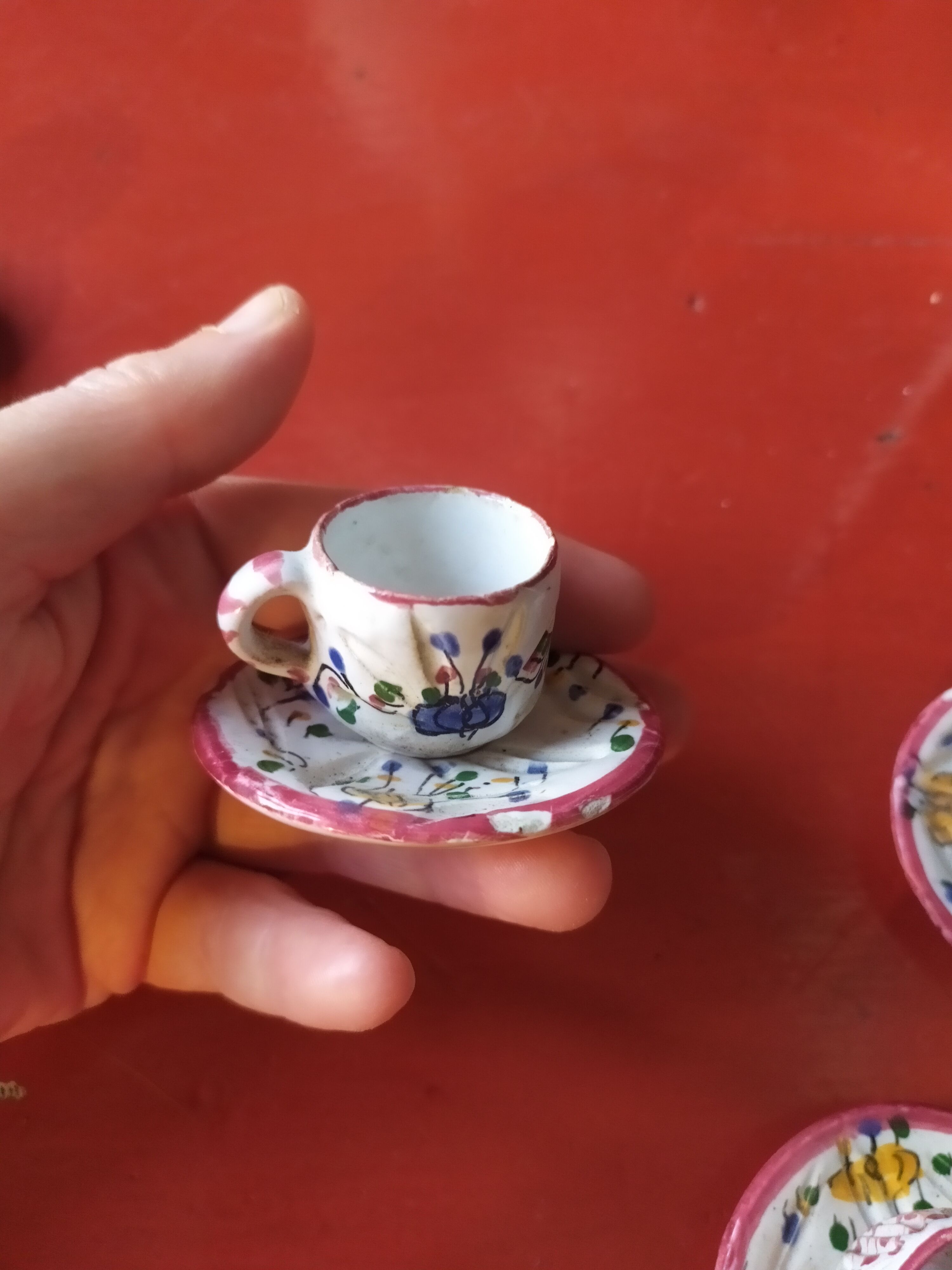 Earthenware dinner set