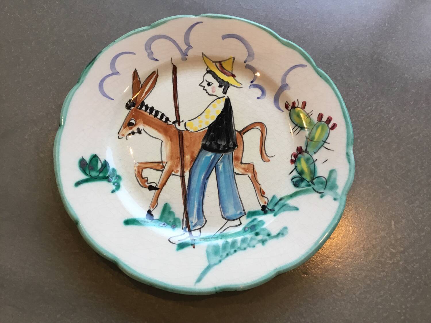 Pisapia Vietri Vintage plates