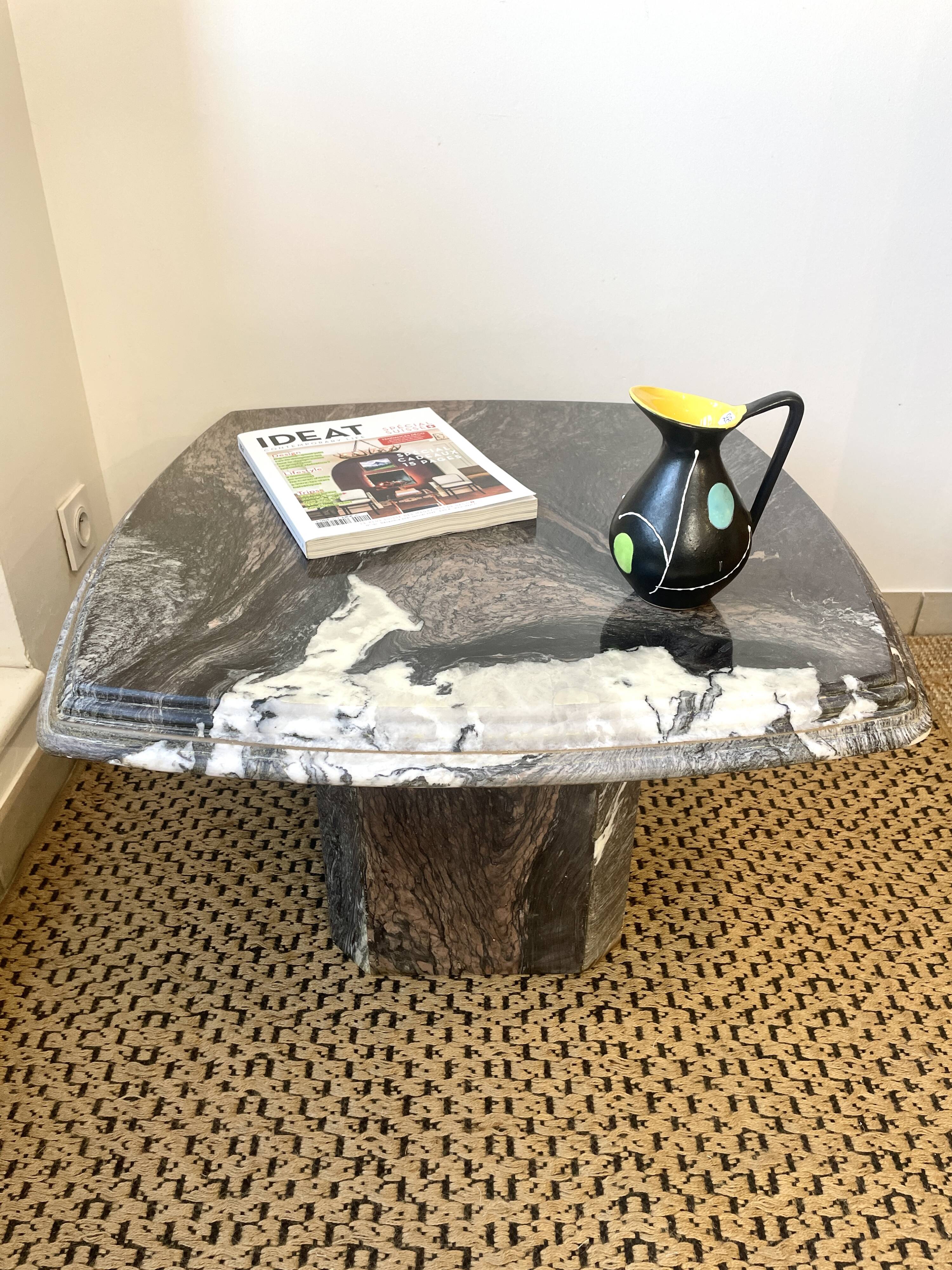 Italian marble coffee table