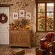 Solid oak sideboard