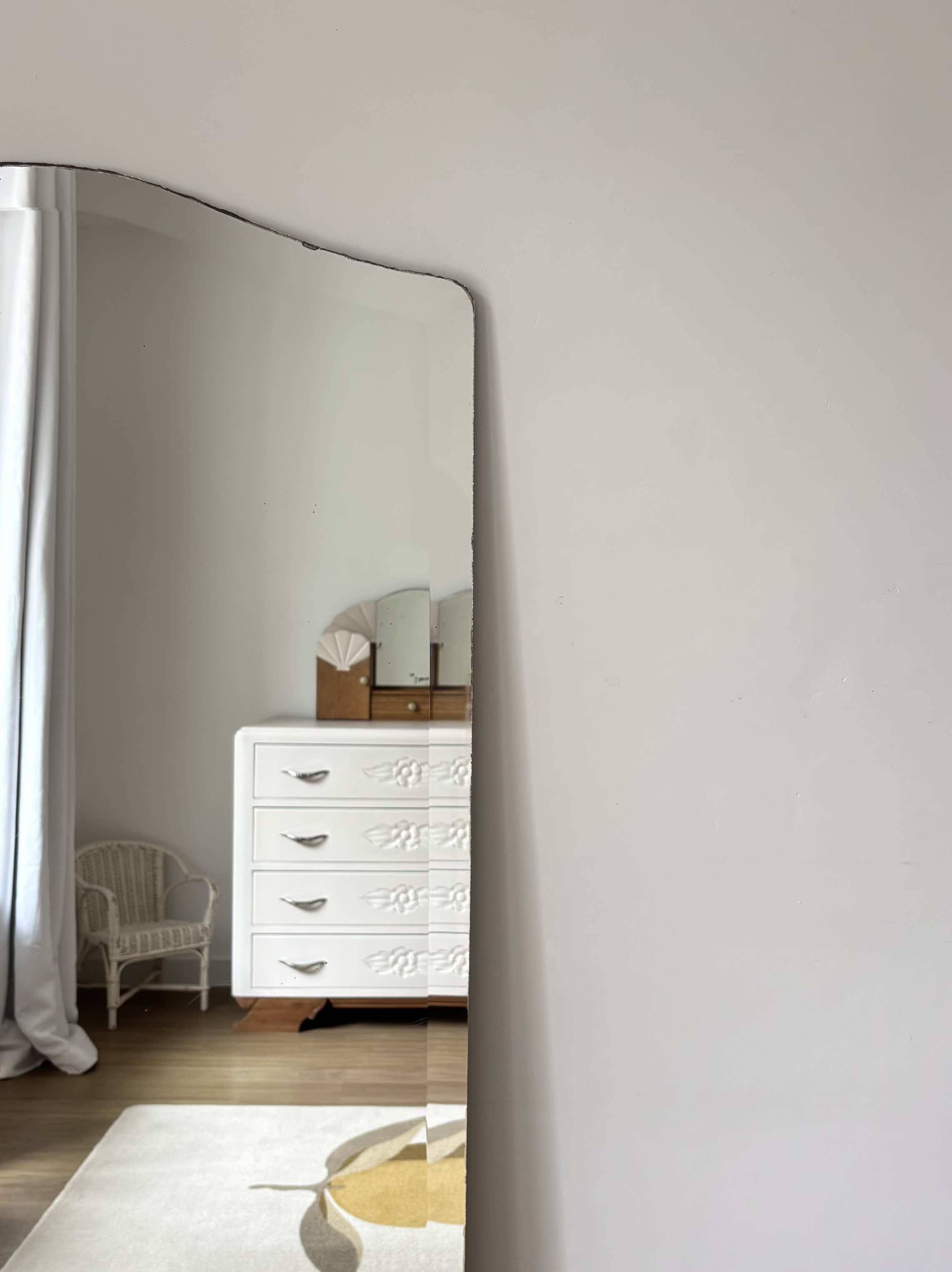 Miroir biseauté art-déco