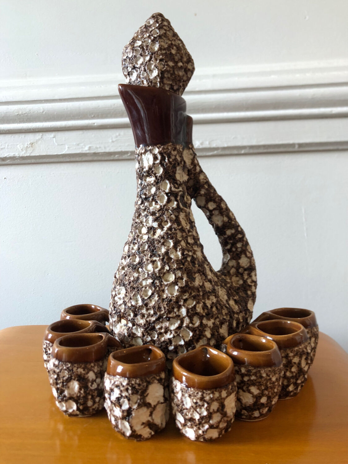 Vallauris fatlava liqueur set