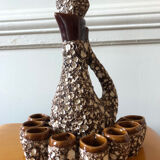 Vallauris fatlava liqueur set