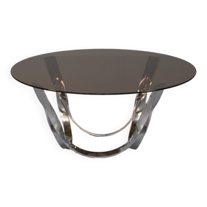 Table basse ronde en - design