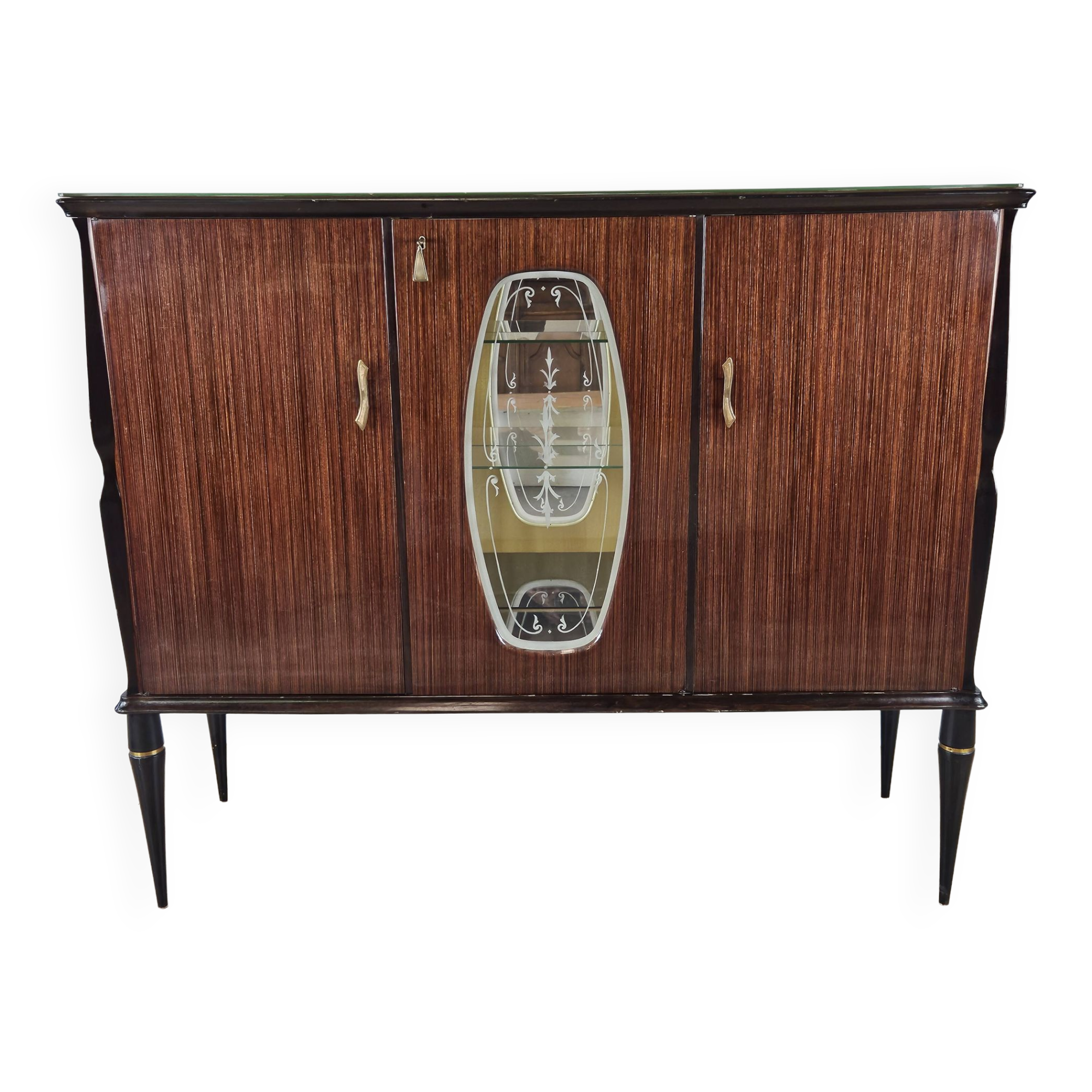 Boîte à thés en bois déco vintage
