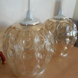 Lot 2 pressed molded glass suspensions