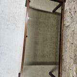 Teak coffee table with smoked glass 1970"