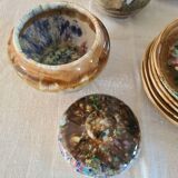 Gaston Gaubier Morvan stoneware coffee set