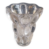 Vase girafe en cristal