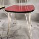 Chaises en formica pieds eiffel