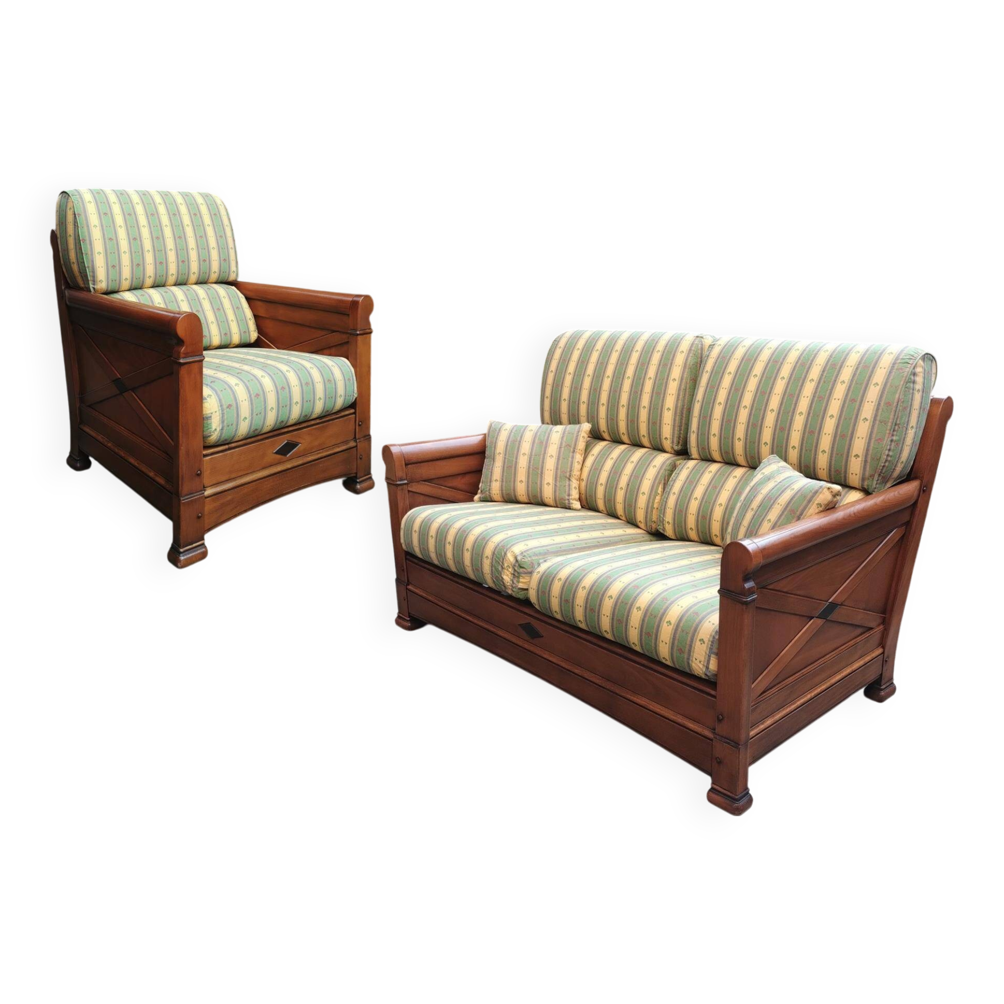 2-room living room by Jaques Leleu