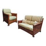 2-room living room by Jaques Leleu