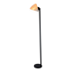 1970s Murano Glass & Metal Floor Lamp, Italy