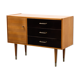 Commode vintage bois de frêne, années 50