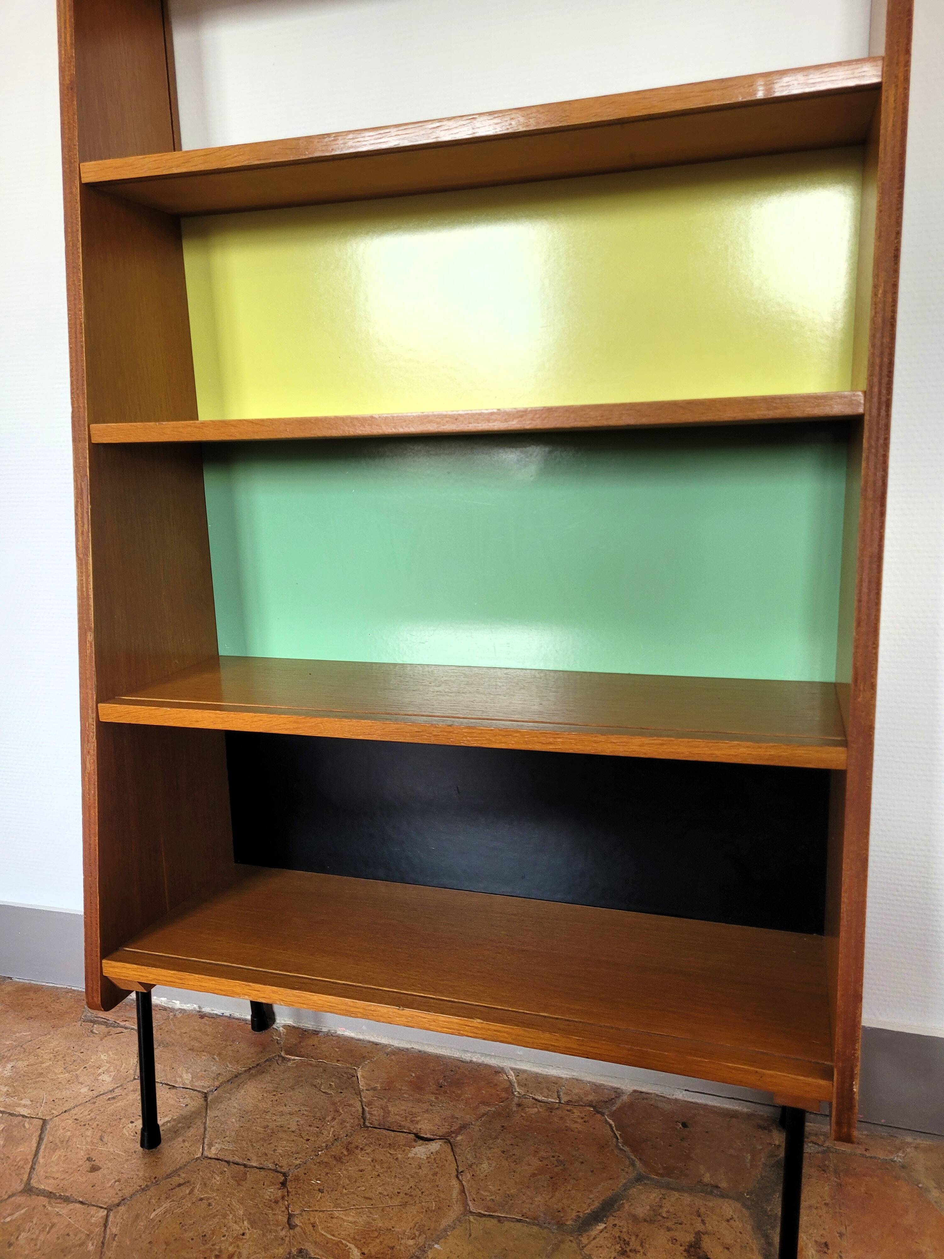 Bibliothèque vintage "Alta" de Fonteneau dlg Pierre Guariche