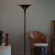 Danish Art Deco floor lamp by Louis Poulsen, model "A-Lamp", 1930s.