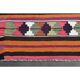 1970s Vintage Turkish Oushak Handmade Wool Cotton Pink Runner Rug 310x407