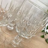 Set of 6 Luminarc Lance red wine glasses