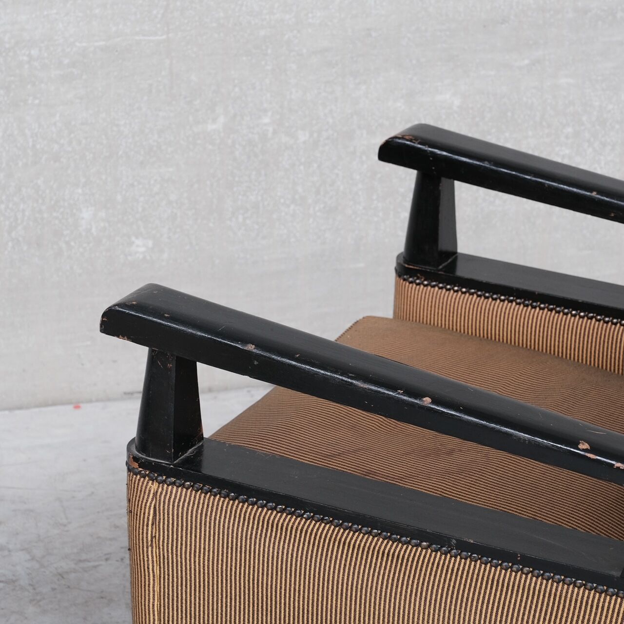 Paire de fauteuils du milieu du siècle
