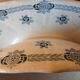 Sauceboat ironstone 1900 - Sarreguemines earthenware Adria series