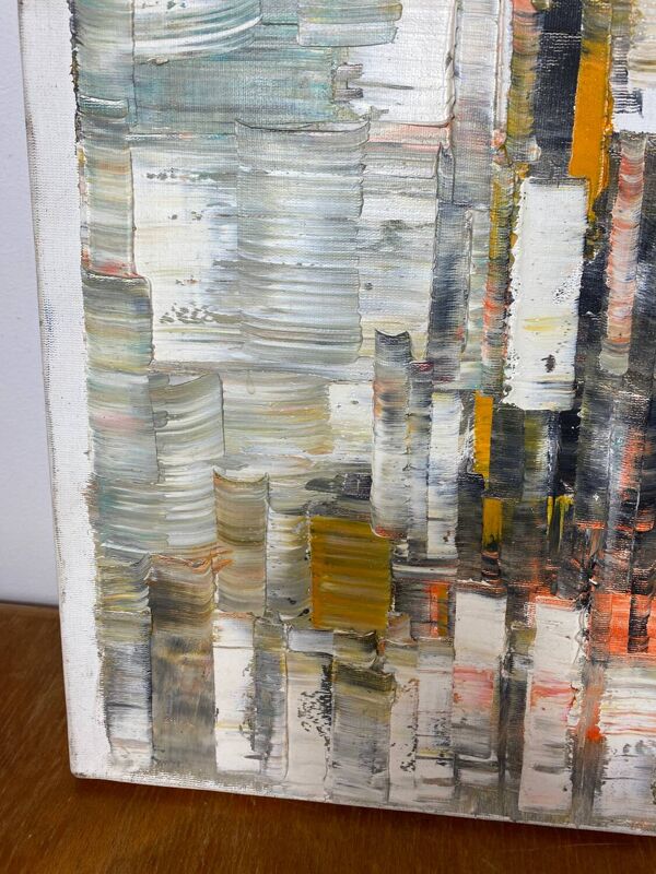 Huile sur toile A.Victoria