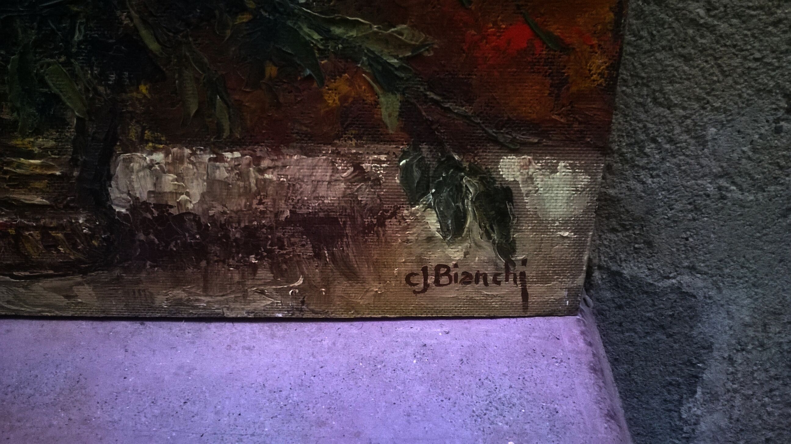 Peinture de fleurs