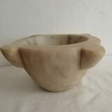Marble mortar and olive pestle