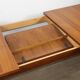 Scandinavian extendable dining table in teak – 1960s