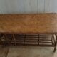 Table basse en rotin