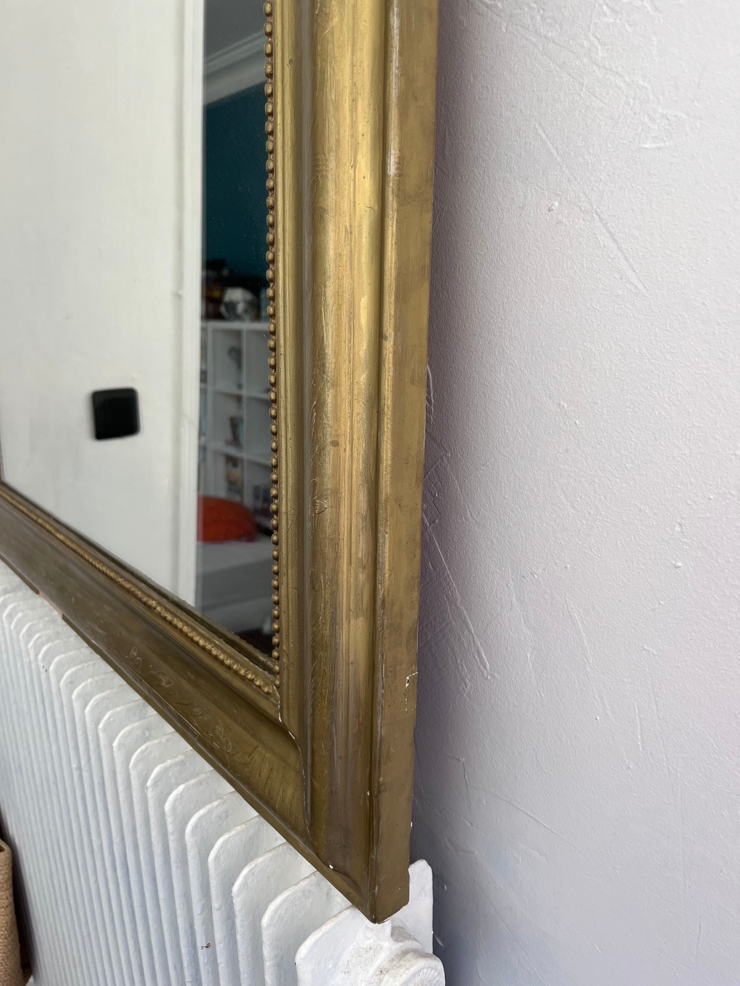 Louis Philippe golden mirror