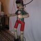 Puppet Pinocchio soft wood 1970
