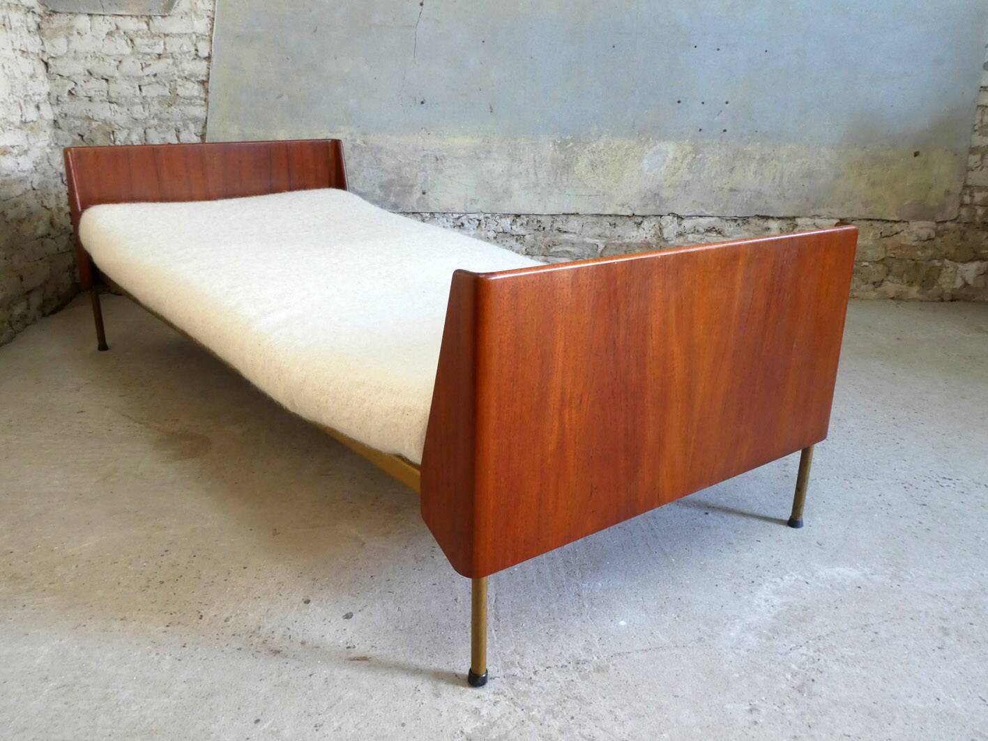 teak daybed, Denmark, 1960