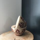 Lot 2 bowls floral décor