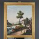 Miroir trumeau en bois doré, style Louis XVI – 1900