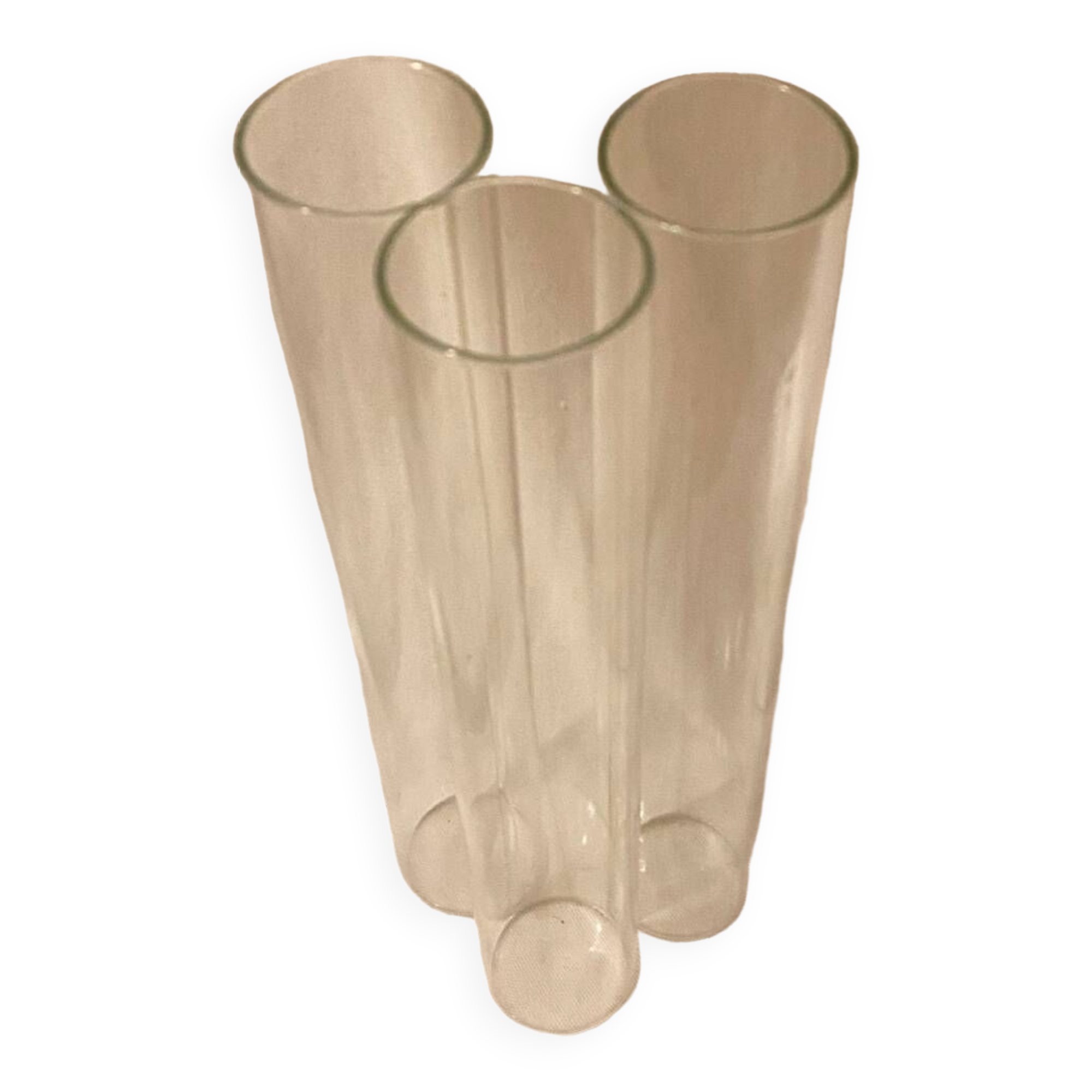 Three tube vase