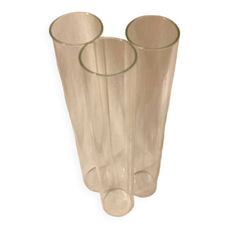 Three tube vase