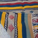 Carpet berber kilim multicolor handmade 110x190cm