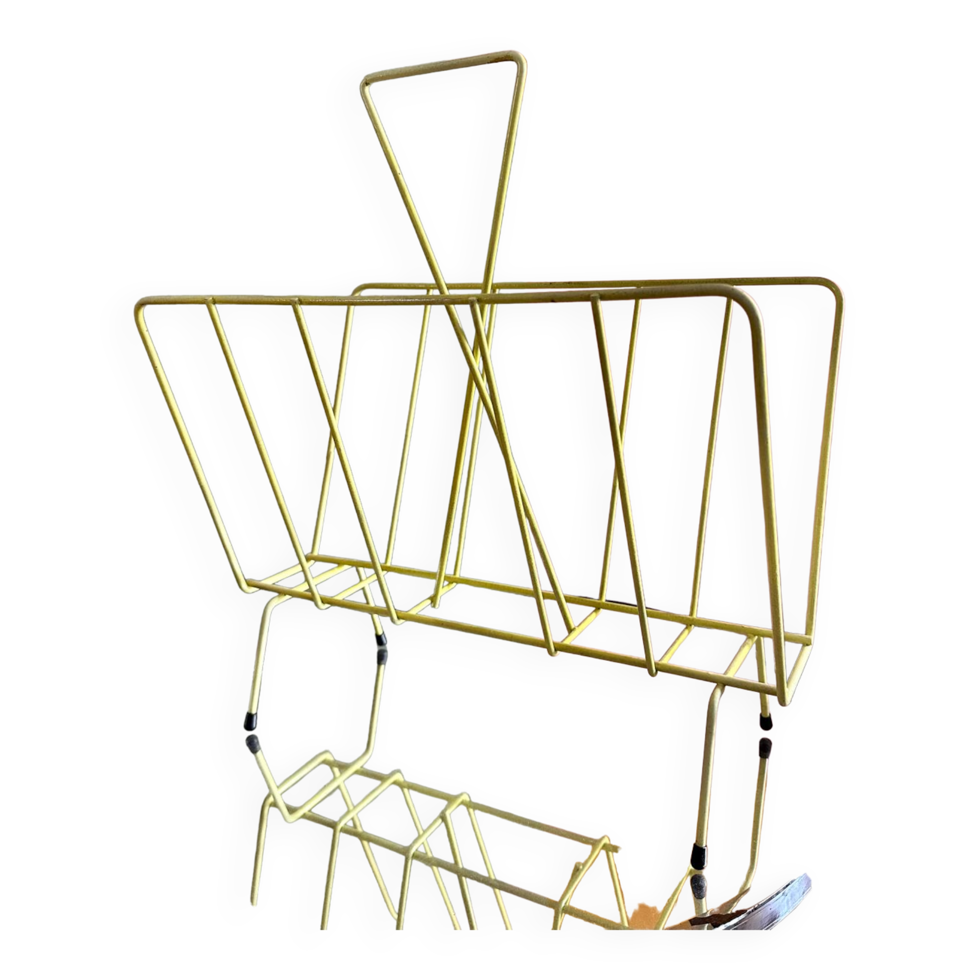 Vintage magazine holder pop 70'