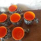 Set of 8 cups Vallauris