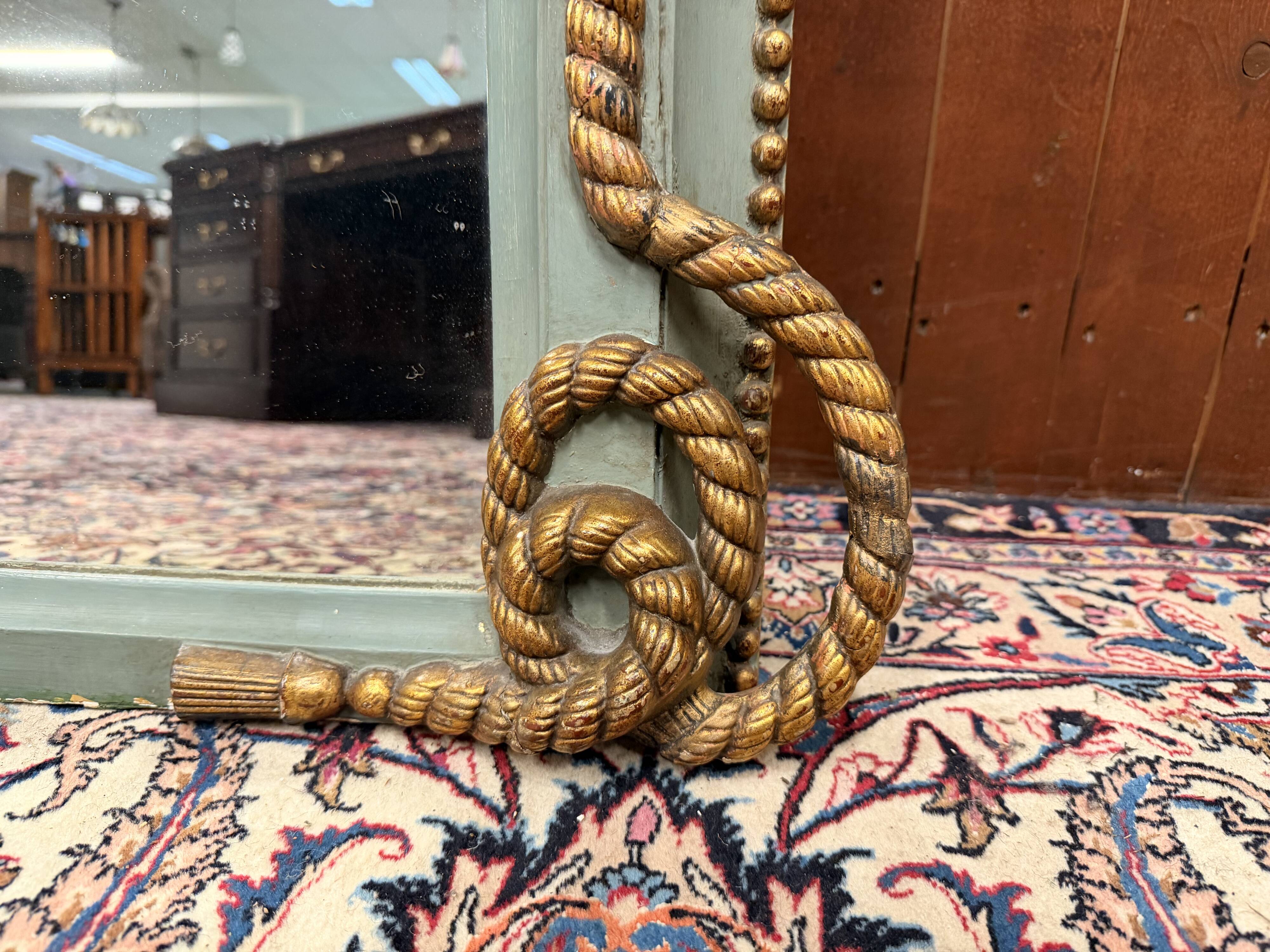 Antique English mirror