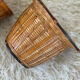 3 rattan planters