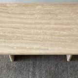 70s Travertine Coffee Table