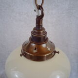 Beehive pendant with chain hanging lamp 1930/40