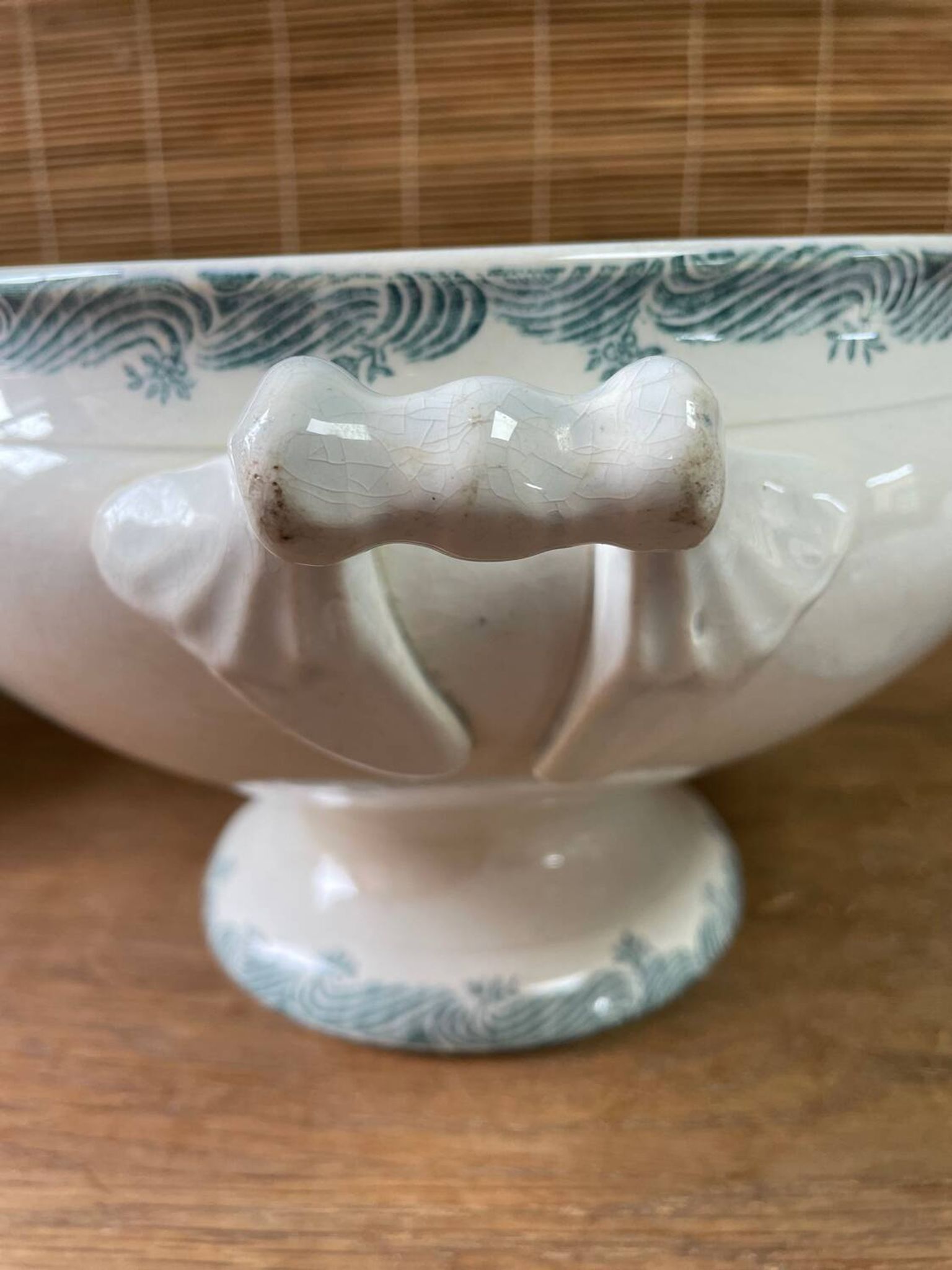 St-Amand soup tureen A. Lebacqz & M. Bouchart Rocaille model