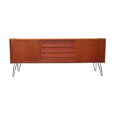 Enfilade scandinave en teck par J. Andersen pour Silkeborg Møbelfabrik