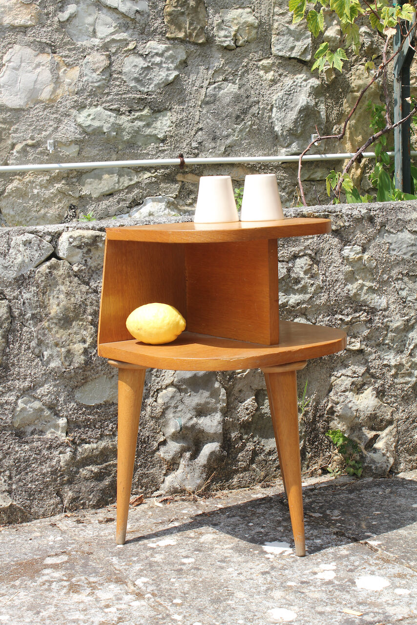 Vintage bedside feet compass